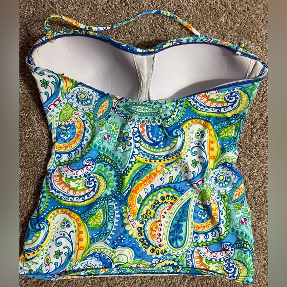 Lauren Ralph Lauren paisley tankini - Picture 3 of 8
